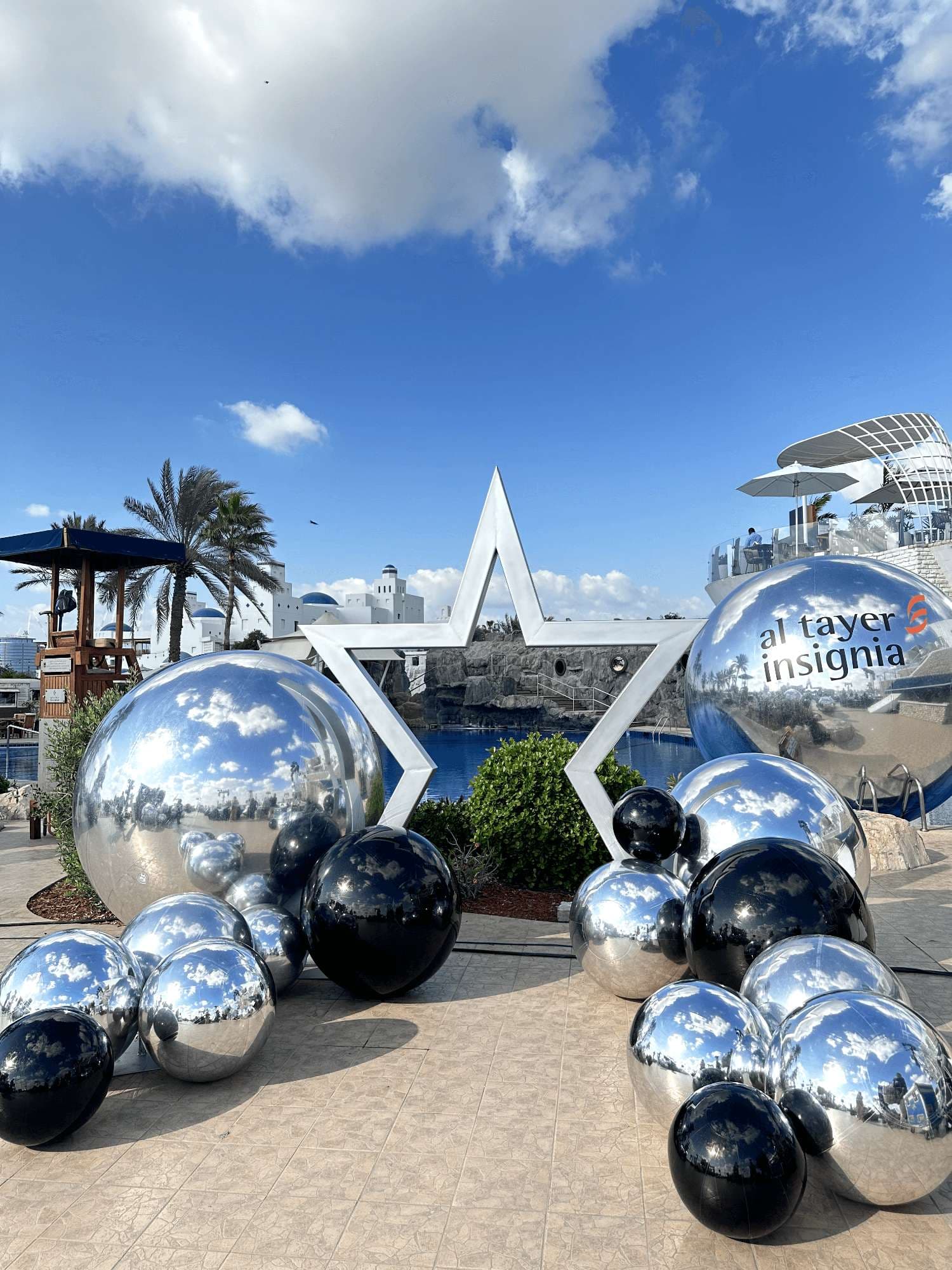 Giant bubble installation 7