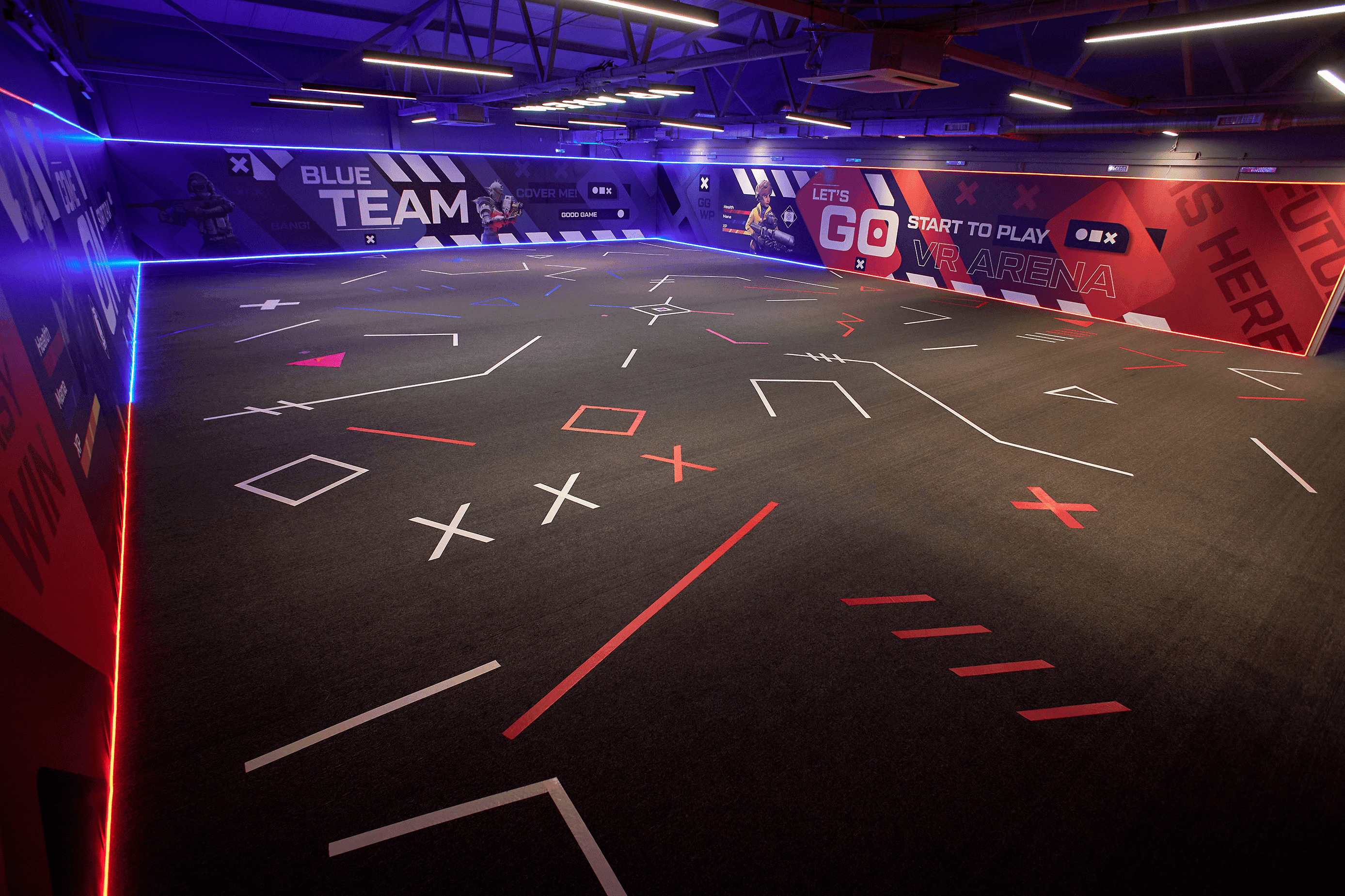 Arena 1 - 1,700 sq ft VR Arena